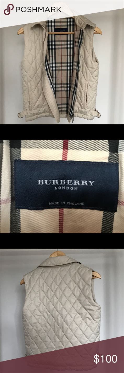 burberry vest replica|burberry vest for women.